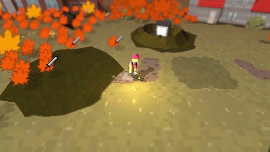Скриншот 3 из Leaf Blower Man: This Game Blows!