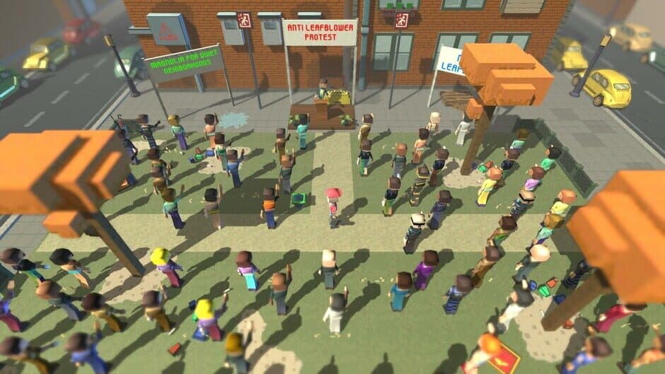 Скриншот 6 из Leaf Blower Man: This Game Blows!