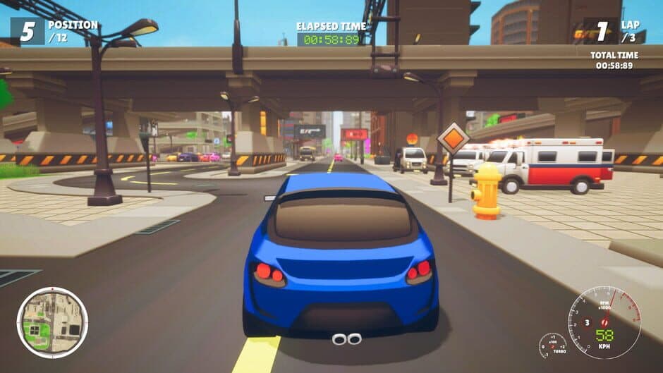 Скриншот 2 из Toon Toon Racing