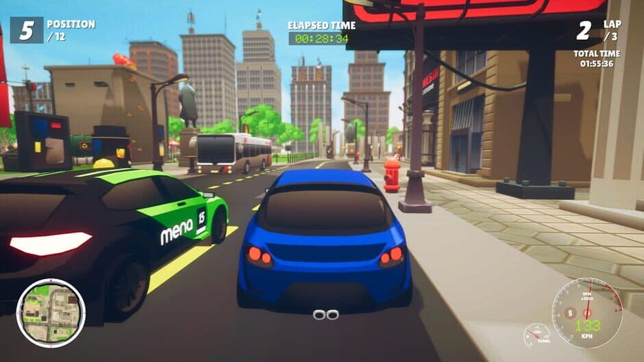 Скриншот 7 из Toon Toon Racing