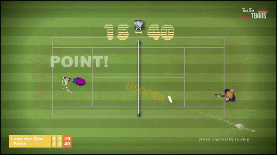 Скриншот 1 из Twin Stick Tennis