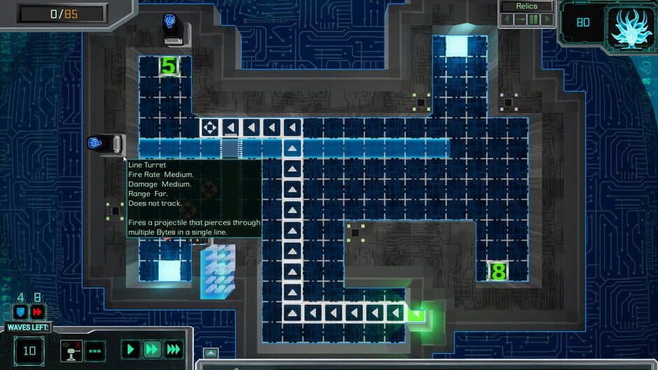 Скриншот 2 из Bytes: The Reverse Tower Defense