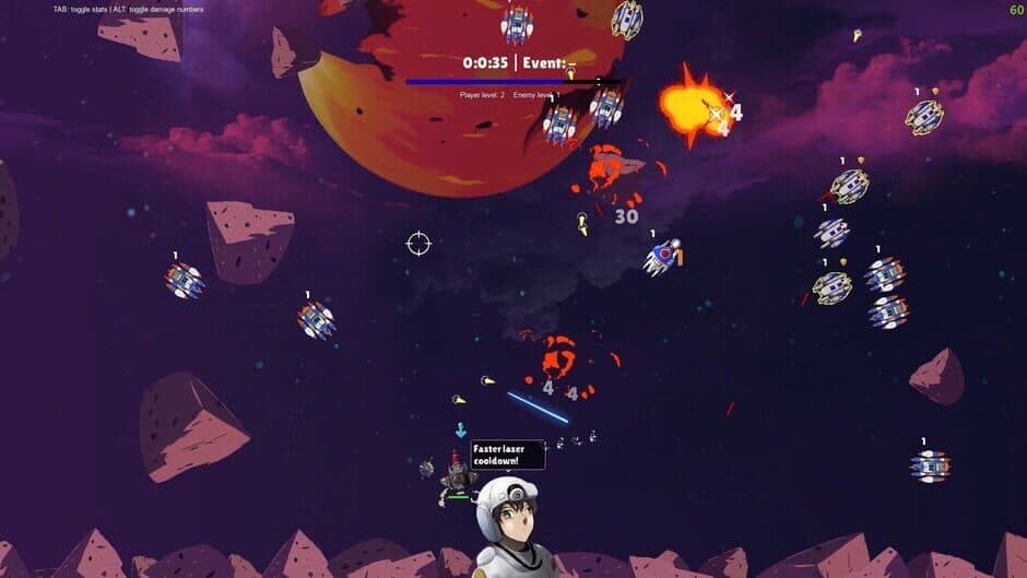 Скриншот 2 из Spaceship Survivors