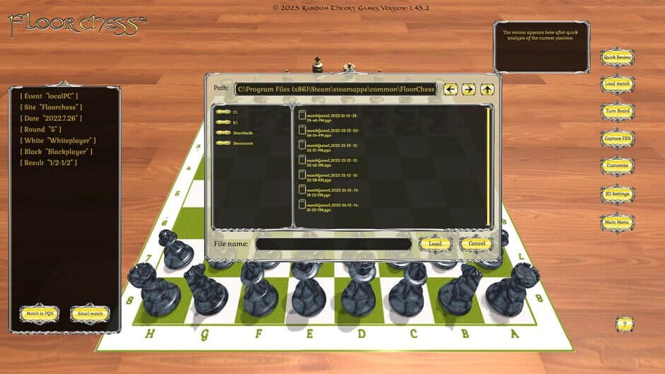 Скриншот 1 из Floor Chess