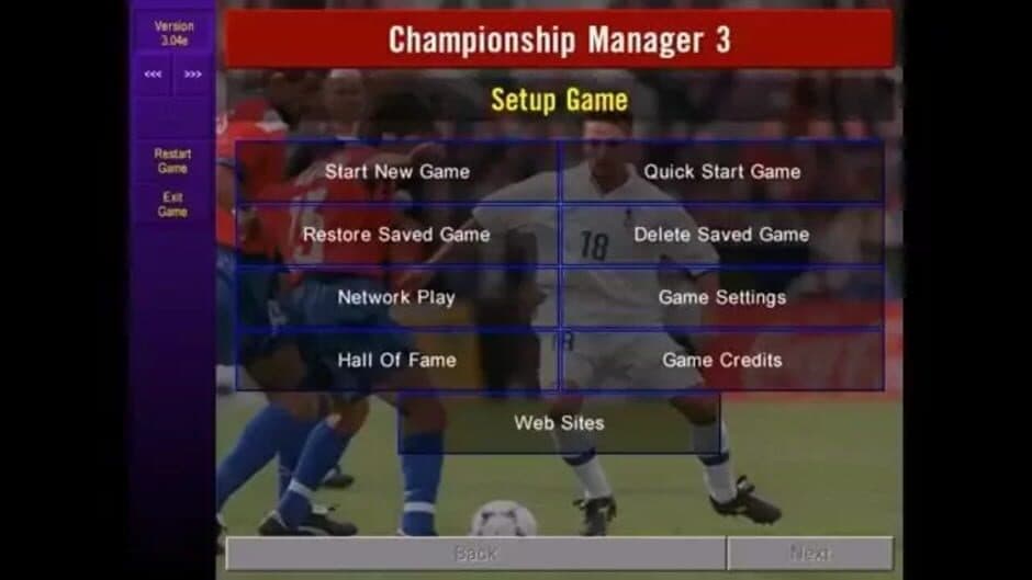 Скриншот 1 из Championship Manager 3