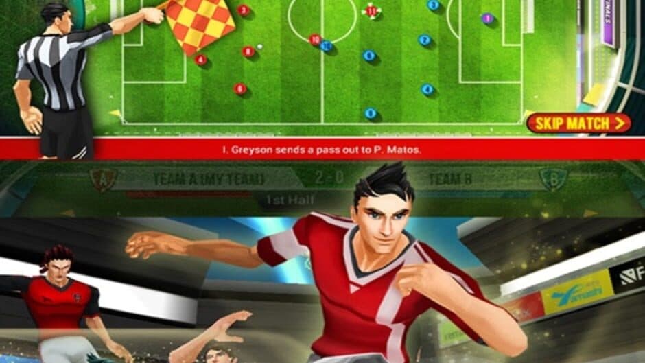 Скриншот 4 из Football Saga Fantasista