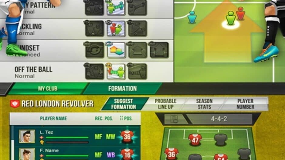Скриншот 5 из Football Saga Fantasista