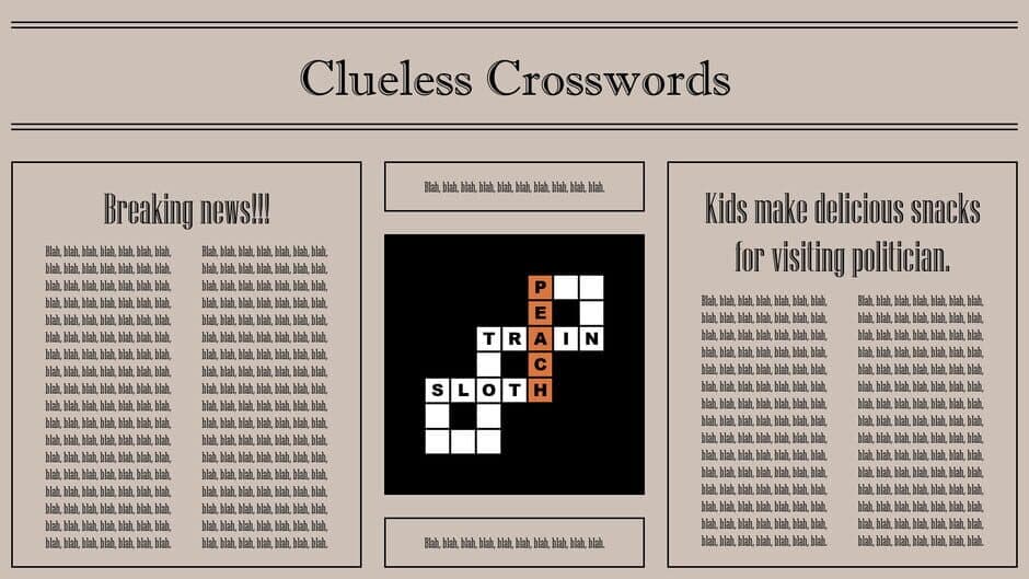 Скриншот 3 из Clueless Crosswords
