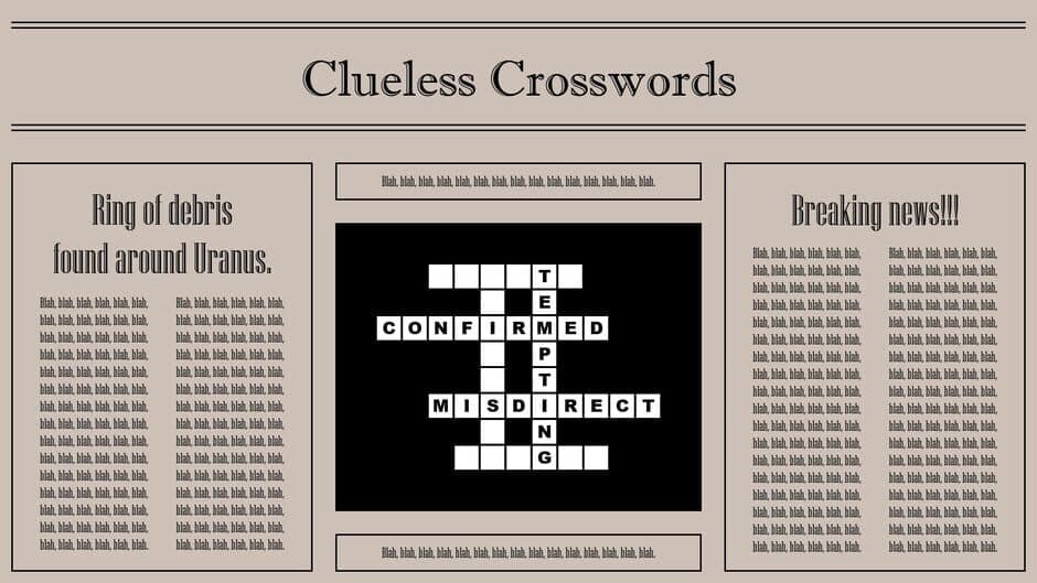 Скриншот 4 из Clueless Crosswords