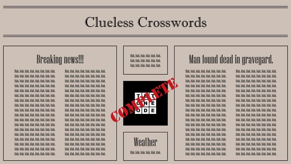 Скриншот 5 из Clueless Crosswords