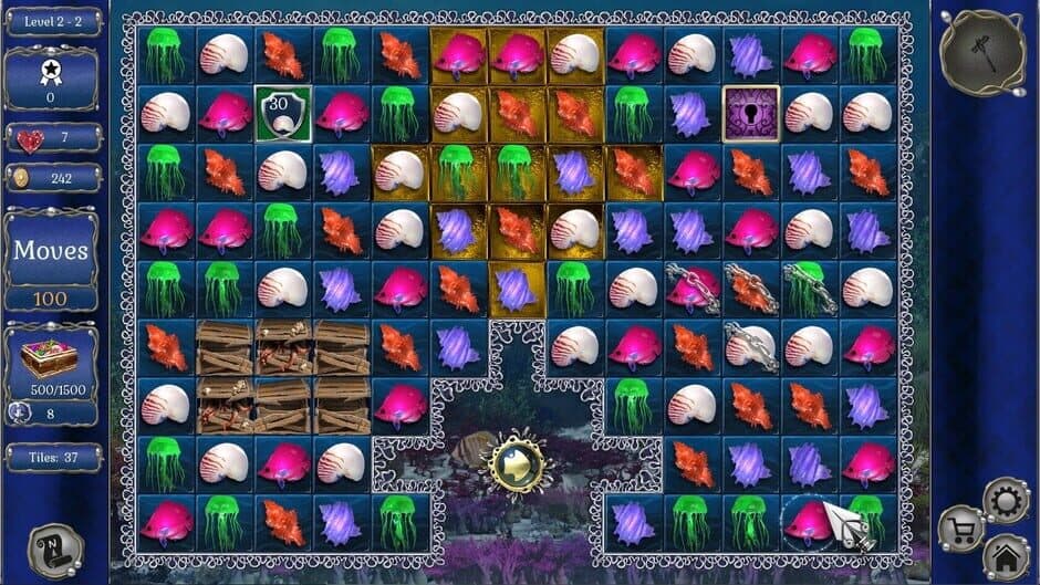 Скриншот 11 из Jewel Match Aquascapes: Collector's Edition