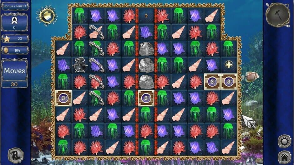 Скриншот 8 из Jewel Match Aquascapes: Collector's Edition
