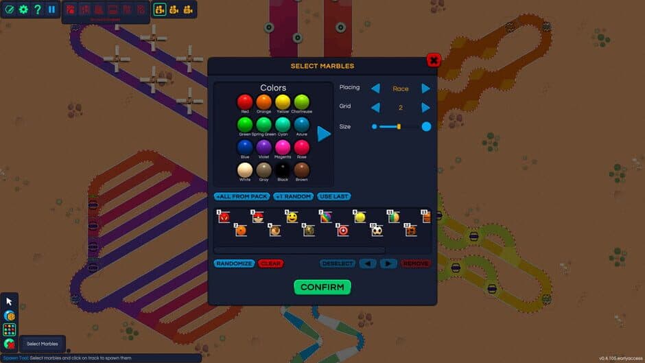 Скриншот 1 из Marble Race Creator