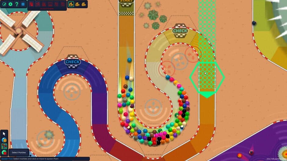 Скриншот 2 из Marble Race Creator