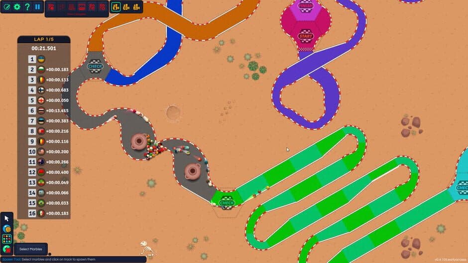 Скриншот 3 из Marble Race Creator
