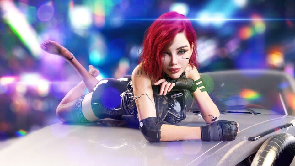 Скриншот 2 из Sexy Cyberpunk Puzzle