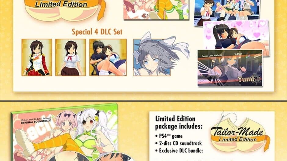 Скриншот 6 из Senran Kagura Burst Re:Newal - Tailor-Made Edition