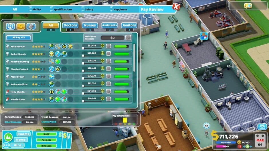 Скриншот 9 из Two Point Hospital