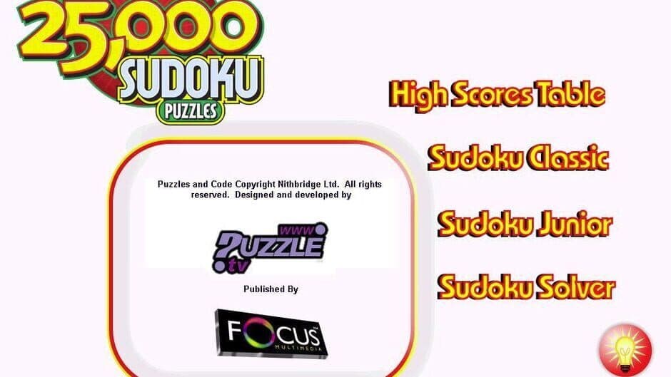 Скриншот 1 из 25,000 Sudoku Puzzles