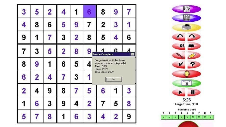Скриншот 3 из 25,000 Sudoku Puzzles
