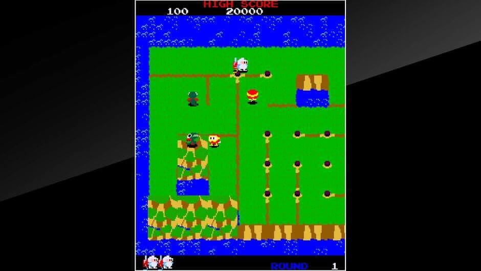 Скриншот 1 из Arcade Archives: Dig Dug II