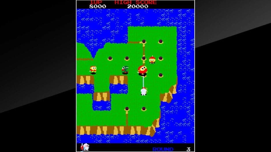 Скриншот 3 из Arcade Archives: Dig Dug II