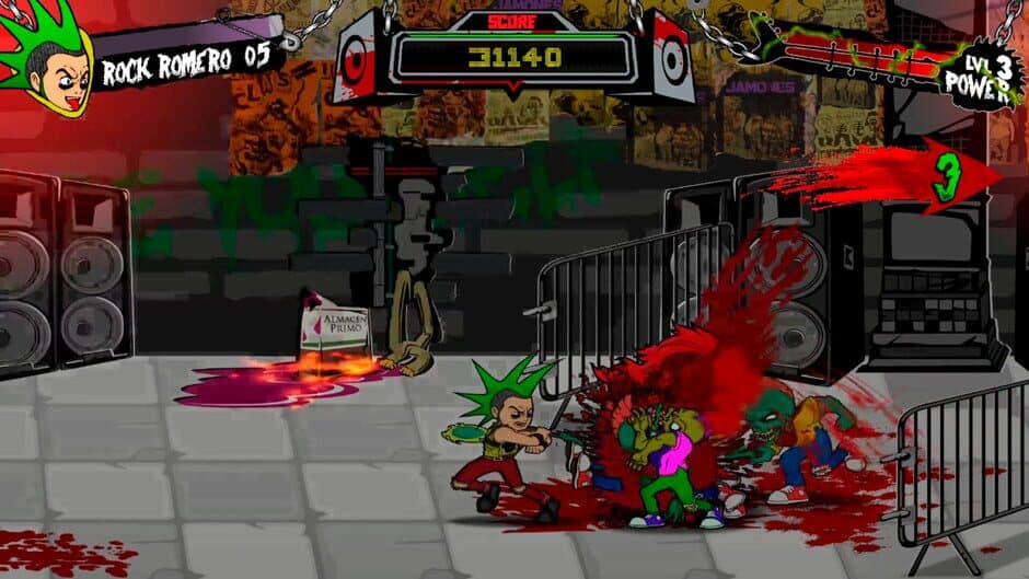 Скриншот 3 из Zombi Rockstar