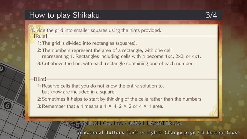 Скриншот 4 из Puzzle by Nikoli S: Shikaku