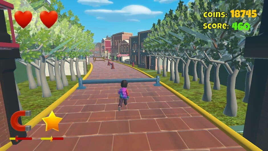 Скриншот 2 из Child Run: City Surfers Runner