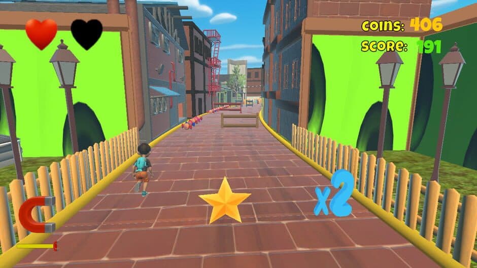 Скриншот 3 из Child Run: City Surfers Runner