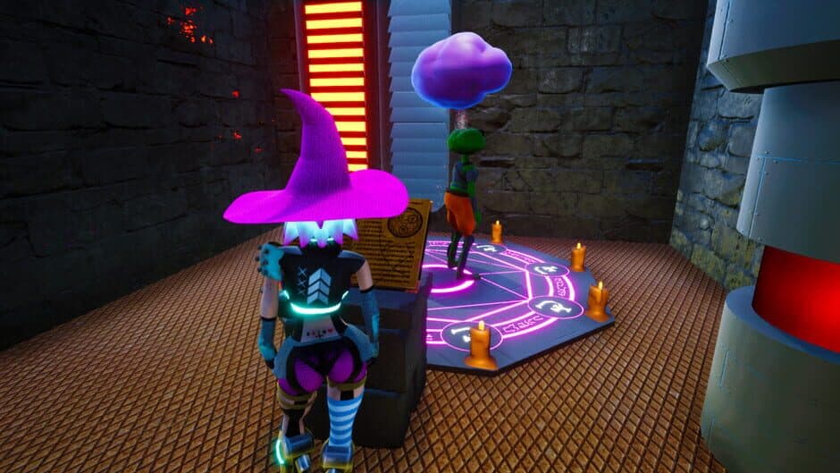 Скриншот 4 из Neon Magic: Witch Shop