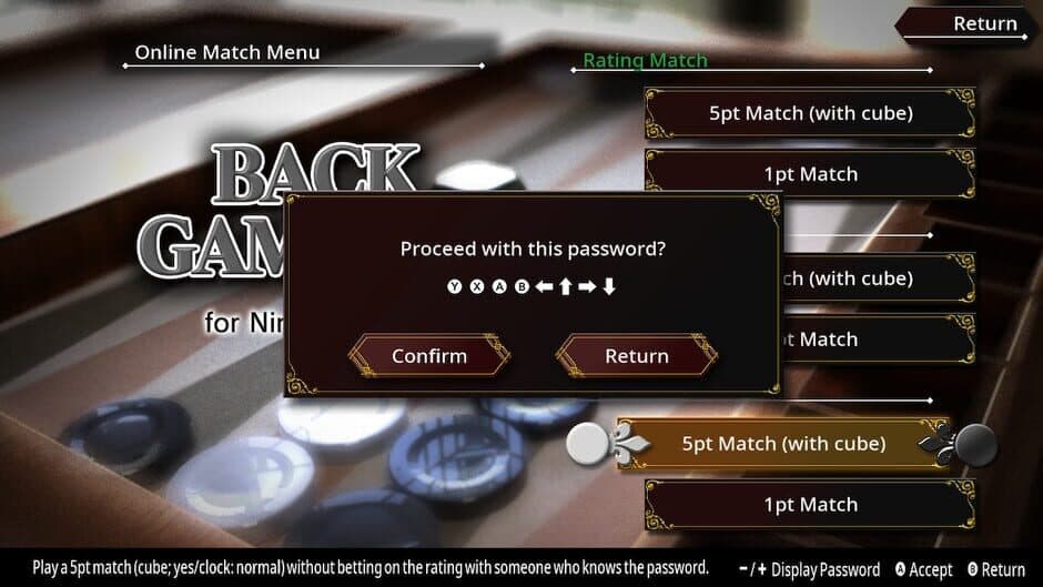 Скриншот 5 из Backgammon Pro for Nintendo Switch
