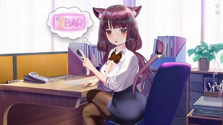 Скриншот 4 из Neko Office: Nightlife Adventures