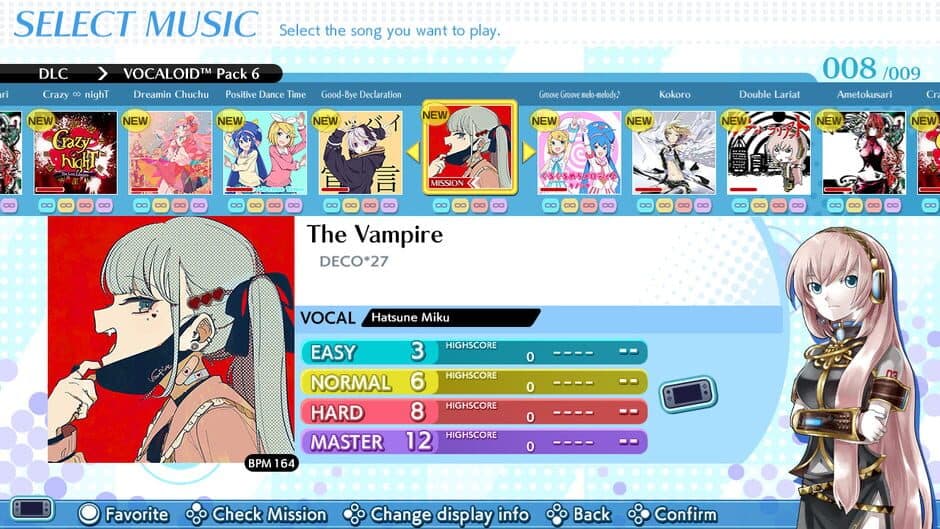 Скриншот 5 из Groove Coaster: Wai Wai Party!!!! - Vocaloid Pack 6