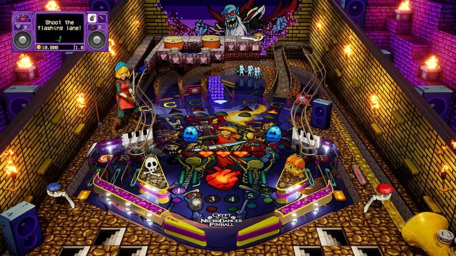 Скриншот 1 из Pinball FX: Crypt of the NecroDancer Pinball