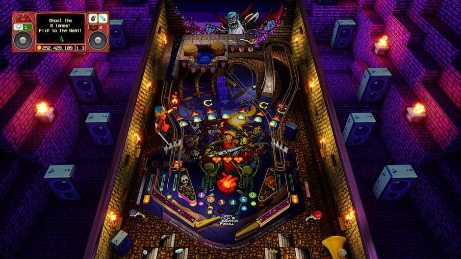 Скриншот 5 из Pinball FX: Crypt of the NecroDancer Pinball