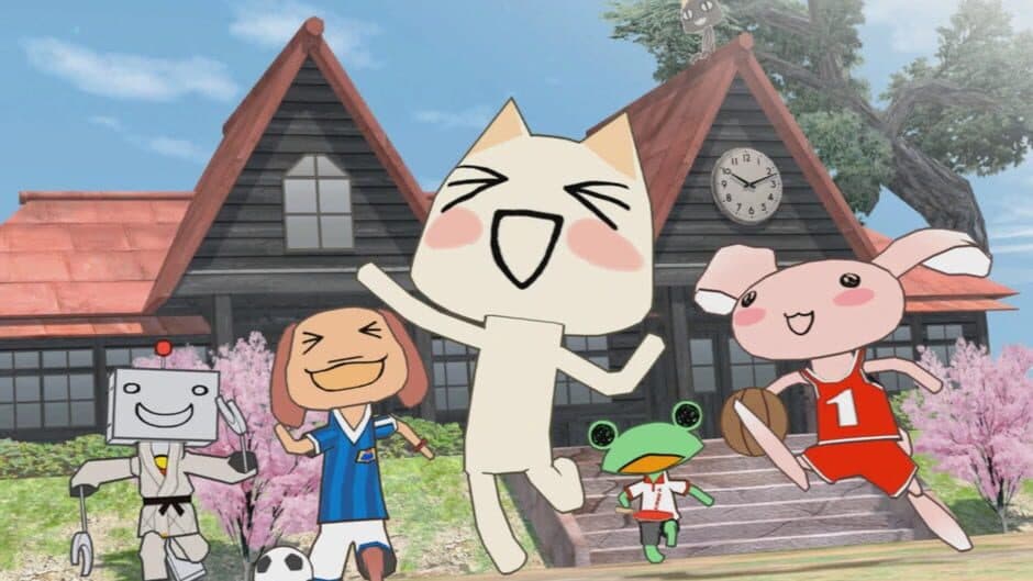 Скриншот 4 из Doko Demo Issho: Let's Gakkou!