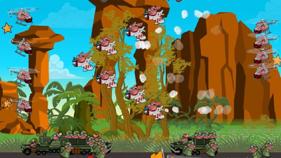 Скриншот 1 из Kamikaze Pigs