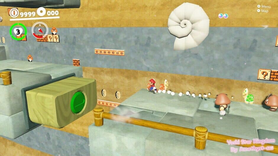 Скриншот 2 из Super Mario Odyssey: Yoshi Star Kingdom