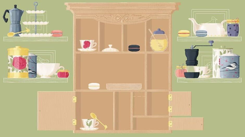 Скриншот 4 из A Little to the Left: Cupboards & Drawers
