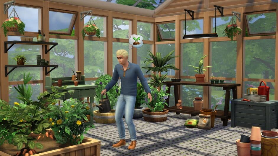 Скриншот 1 из The Sims 4: Greenhouse Haven Kit