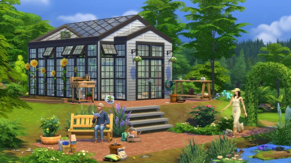 Скриншот 2 из The Sims 4: Greenhouse Haven Kit