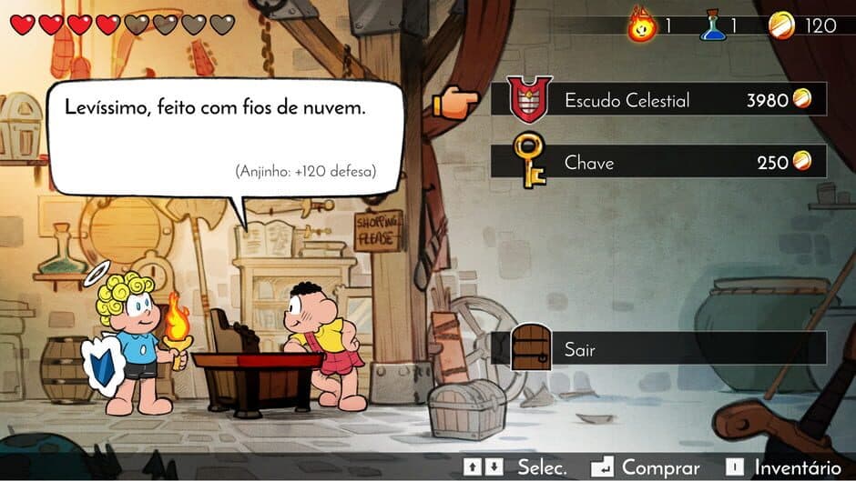Скриншот 10 из Turma da Mônica em O Resgate