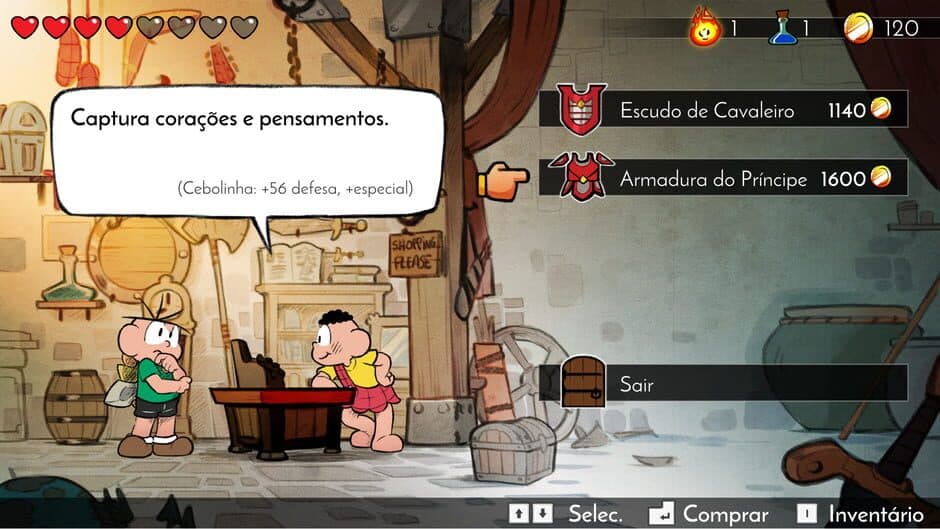 Скриншот 12 из Turma da Mônica em O Resgate