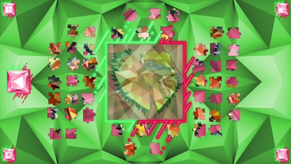 Скриншот 5 из Poly Jigsaw: Dinosaurs