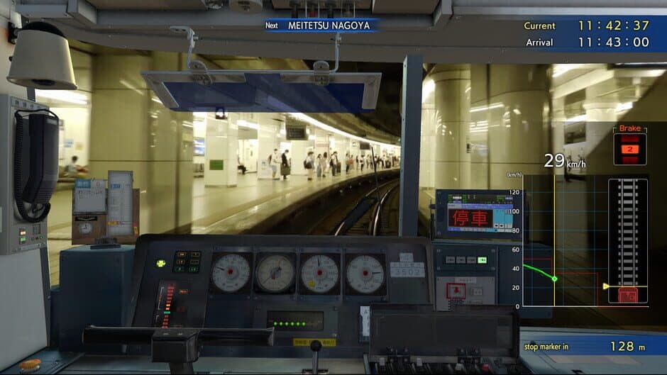 Скриншот 1 из Japanese Rail Sim: Operating the Meitetsu Line