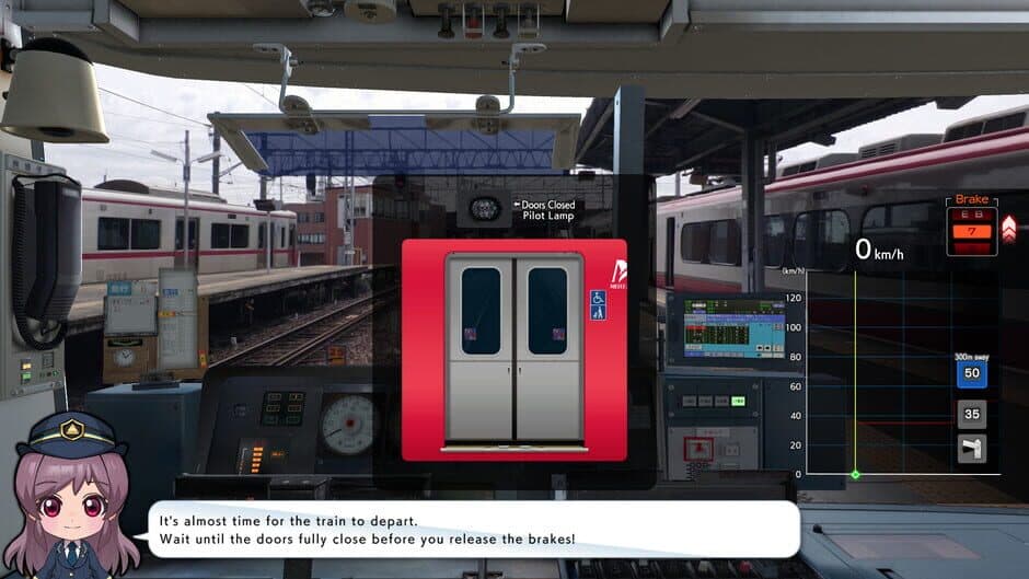 Скриншот 3 из Japanese Rail Sim: Operating the Meitetsu Line