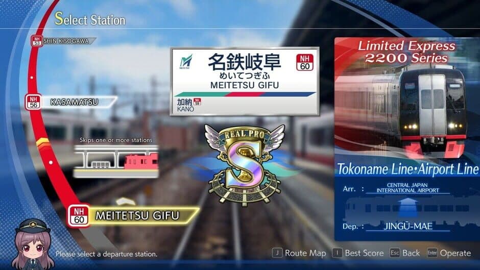 Скриншот 4 из Japanese Rail Sim: Operating the Meitetsu Line