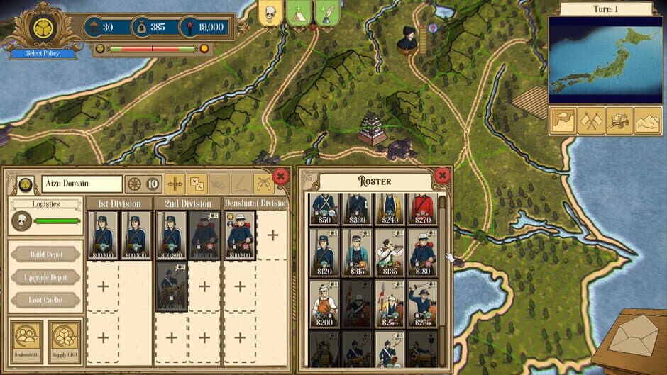 Скриншот 6 из Fire and Maneuver: Expansion - Boshin War