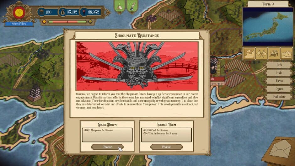 Скриншот 8 из Fire and Maneuver: Expansion - Boshin War